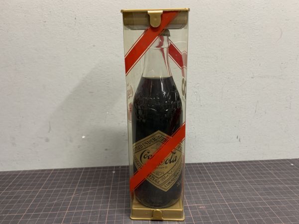 『100周年記念ボトル 未開封！』コカ・コーラ ゴールドラベル 1986年 昭和レトロ アンティーク ヴィンテージ Coca-Cola 希少『１円』_画像3