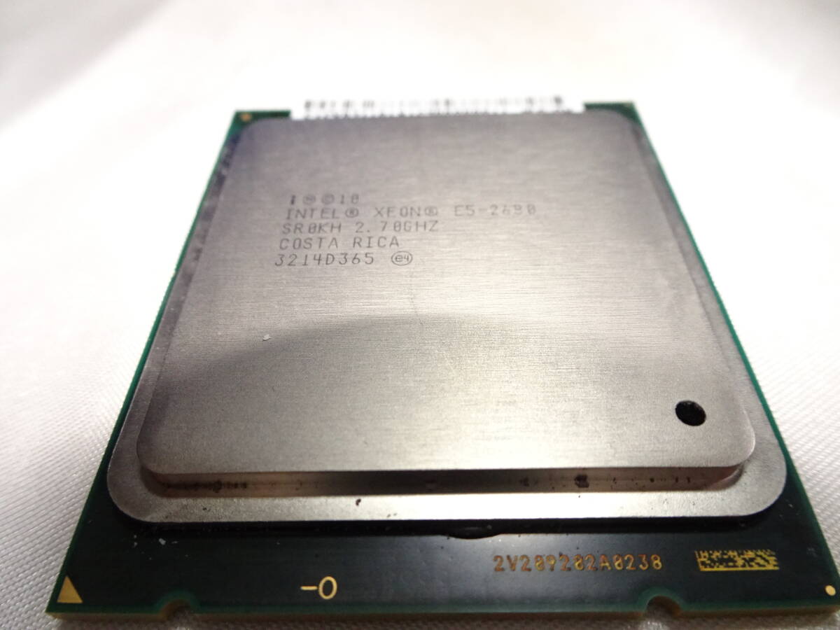 インテル Intel Xeon プロセッサー E5-2680 2.70GHz LGA2011 動作検証済 1週間保証_画像3