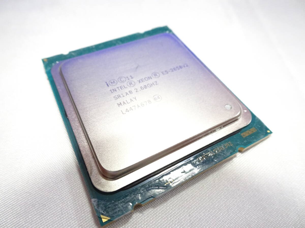 インテル Intel Ivy Bridge EPl XEON E5-2650 v2 プロセッサー 3.40GHz SR1A8 LGA2011 動作検証済 1週間保証_画像1