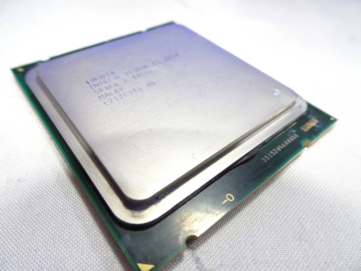 インテル Intel Sandy Bridge EPl XEON E5-2650 プロセッサー 2.80GHz LGA2011 動作検証済 1週間保証_画像1