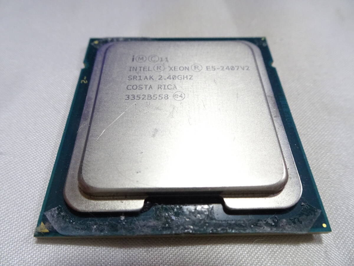 インテル Intel Xeon プロセッサー E5-2407V2 2.20GHz LGA1356 動作検証済 1週間保証_画像2