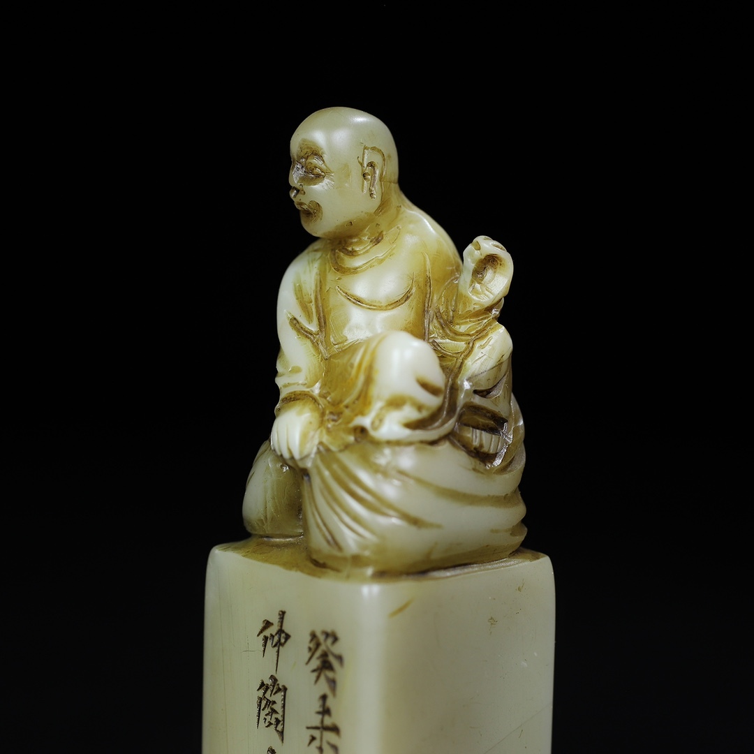 □観心・時代旧蔵□C609清時代 銅塗金獣印 印章 □観心・時代旧蔵□C609清時代 銅塗金獣印 印章