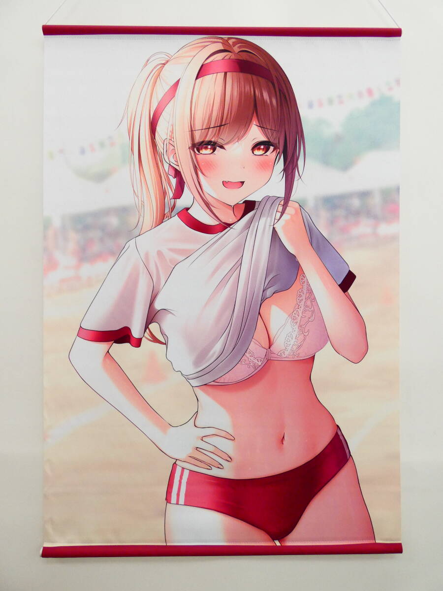 Cl2/chocomonaka(最中かーる) C100 なまいき妹ちゃん B2Wスエードタペストリー 体操着_画像1