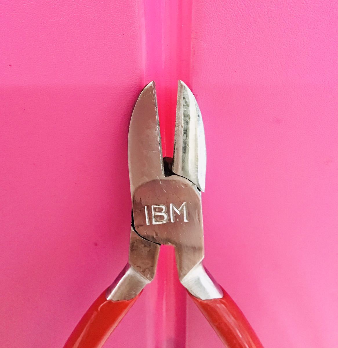 2個セット ニッパー IBM JAPAN 125×50×8mm ⑲ 信頼のブランドLUCKYツール（老舗の実績と品質）国産高級作業工具の画像3