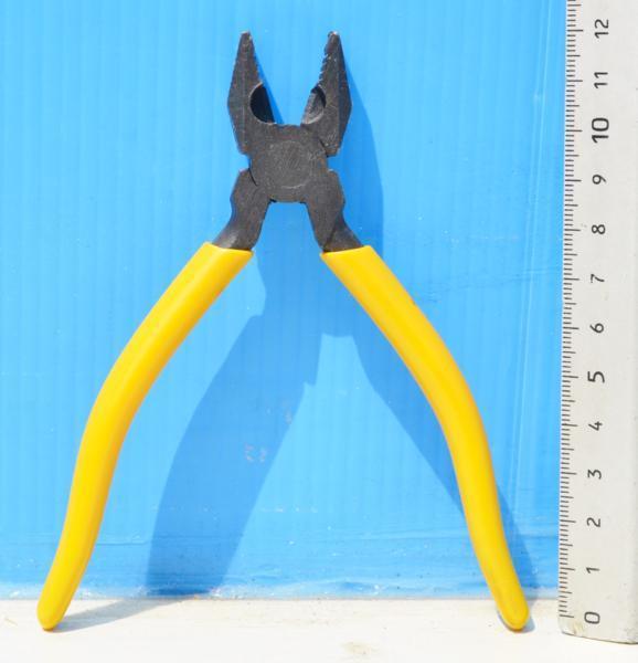 2個セット LUCKY ペンチ CUTTING PLIER オ⑩ 135×45×9mm 80g　高品質 訳有 錆有