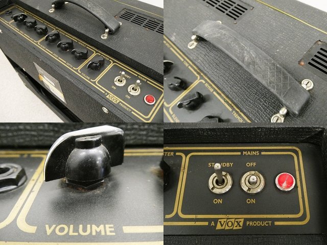 ○ VOX AMPLIFIER ヴォックス AMPLIFICATION AC15TBX ギターアンプ コンボアンプ オーディオ機器 音響機器 【 難あり 】_画像6