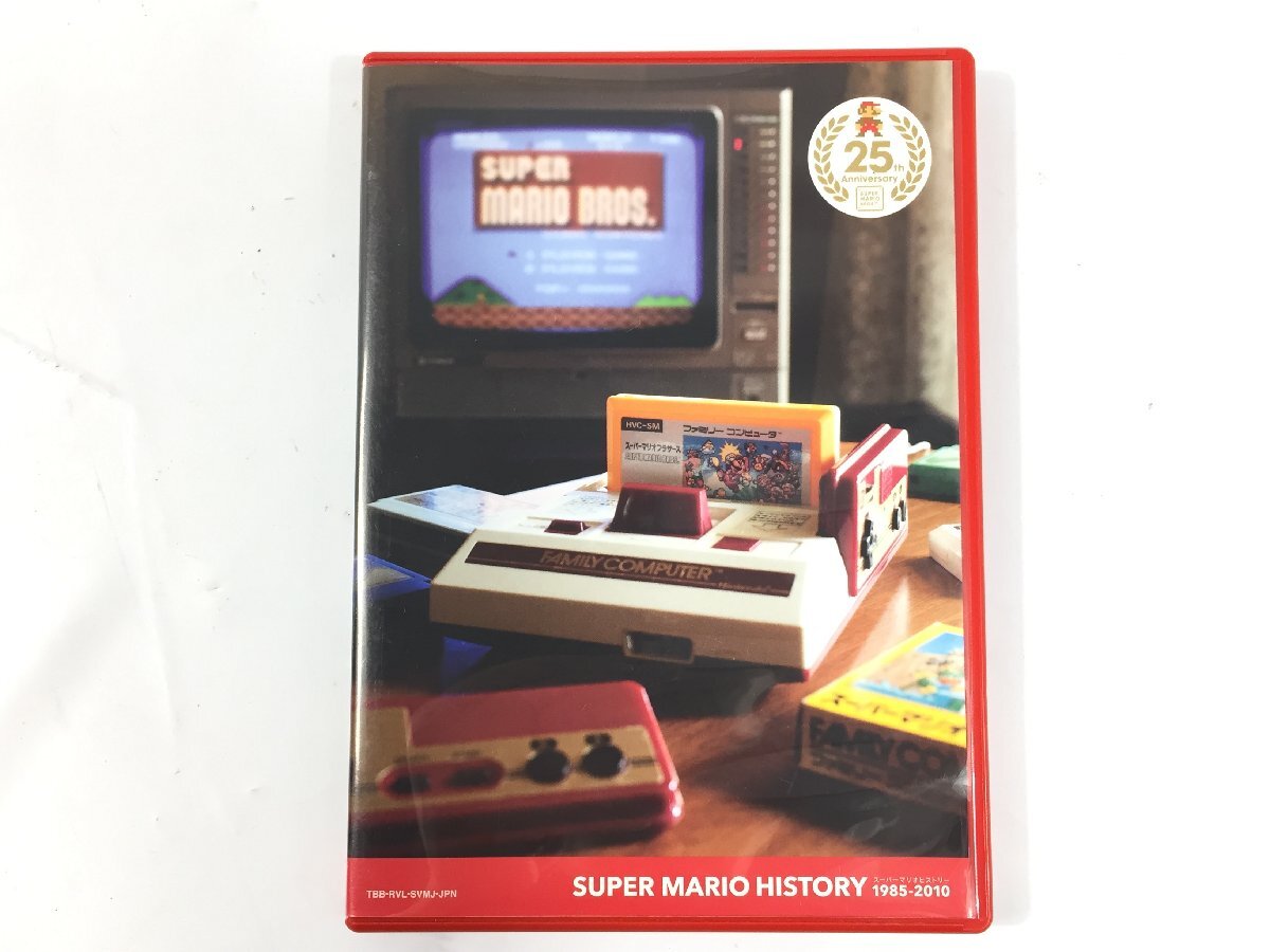 CD　SUPER MARIO HISTORY　スーパーマリオヒストリー　1985-2010　現状品　BO5.010　_画像1