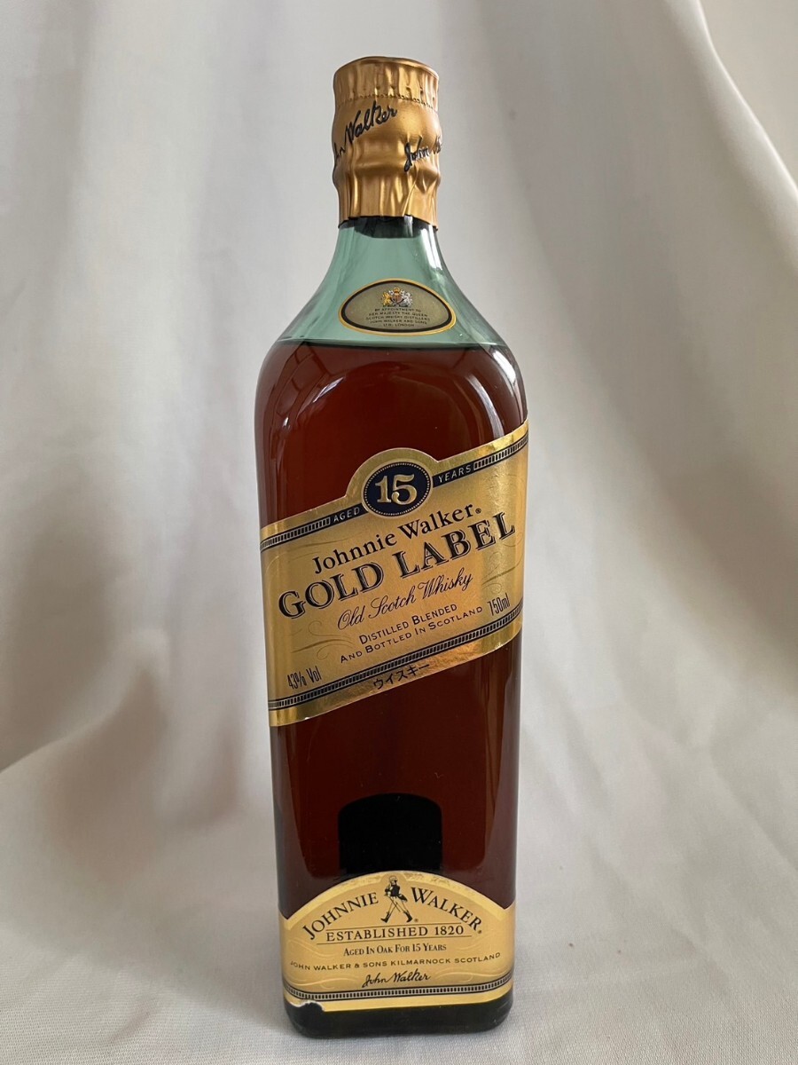 ジョニーウォーカー 15年 ゴールドラベル 750ml 未開栓 JOHNNIE WALKER GOLD LABEL ウイスキー_画像2