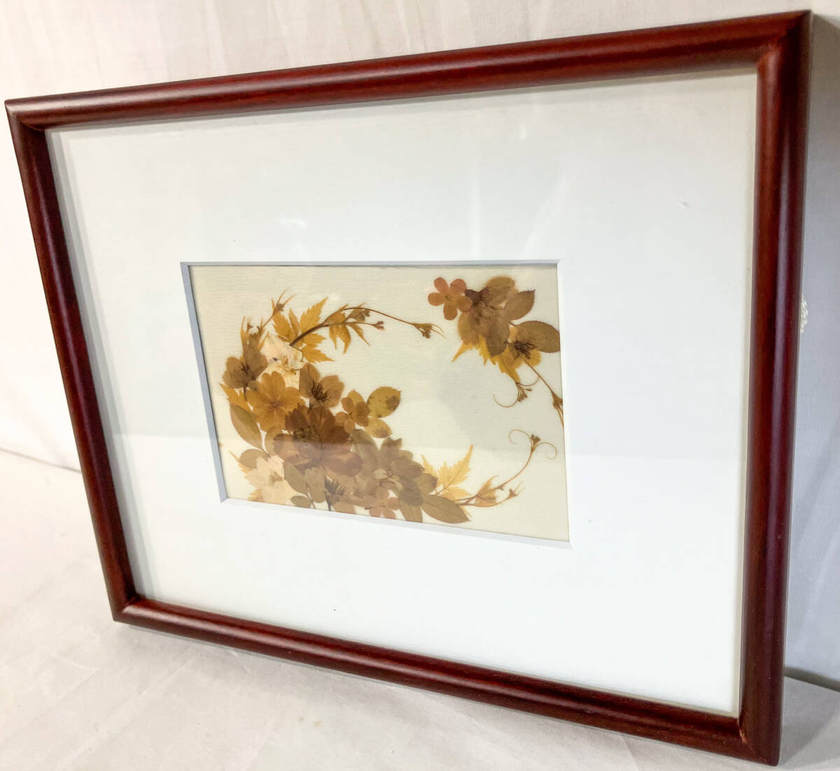 . pressed flower picture frame art fine art frame interior antique dry flower decoration .botanikaru[0509.22]
