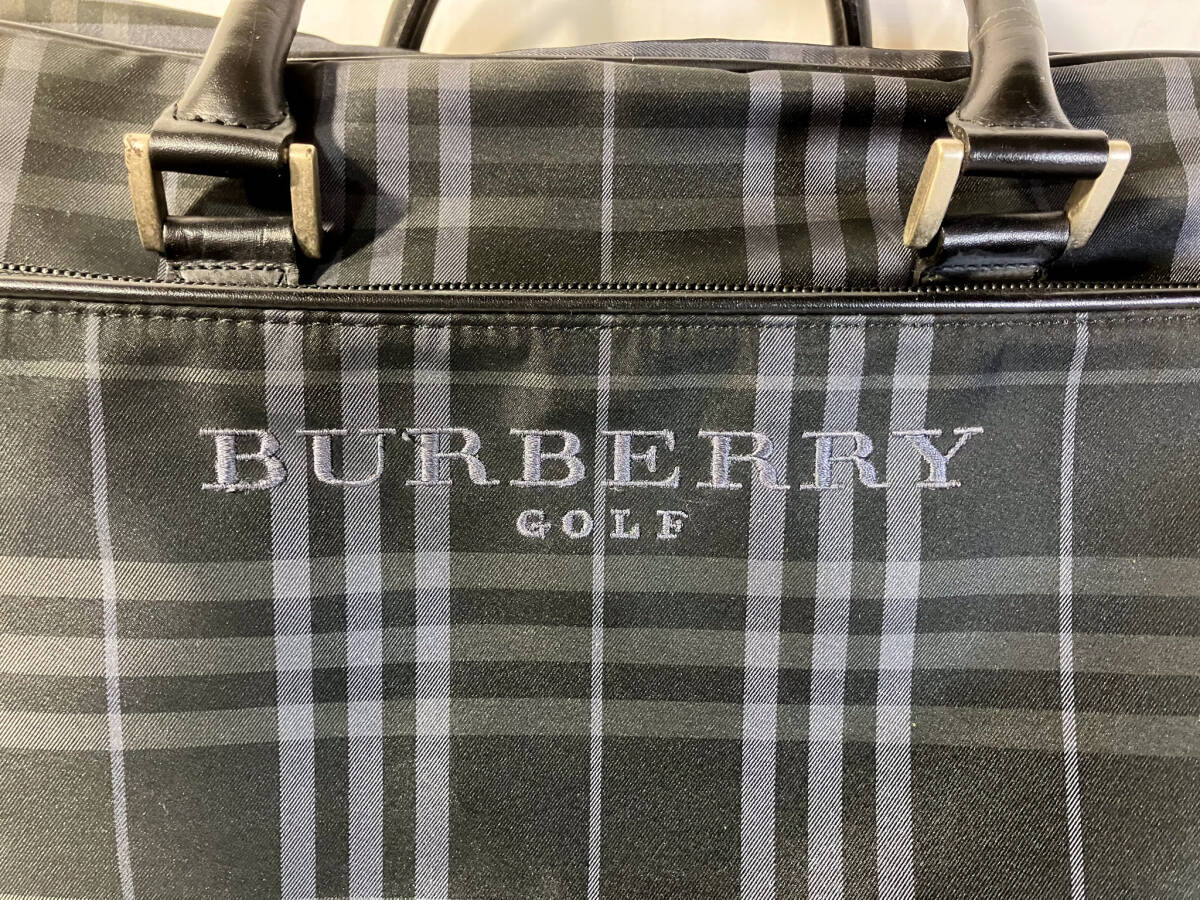 Burberry Golf Burberry Golf проверка сумка "Boston bag" сумка на плечо модные аксессуары сумка сумка хозяйственные товары смешанные товары [0516.2]