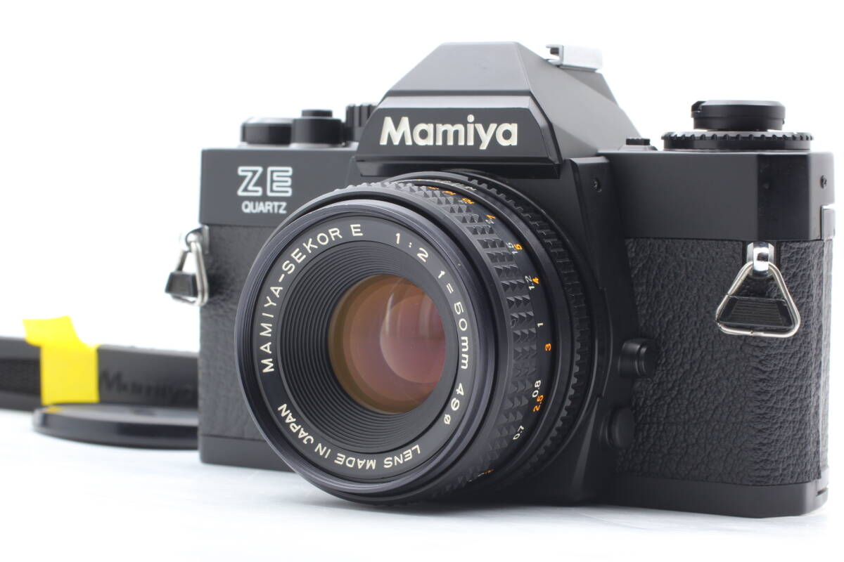Mamiya ZE Quartz 35mm SLR Film カメラ+ Mamiya-Sekor E 50mm f/2 S レンズの画像1
