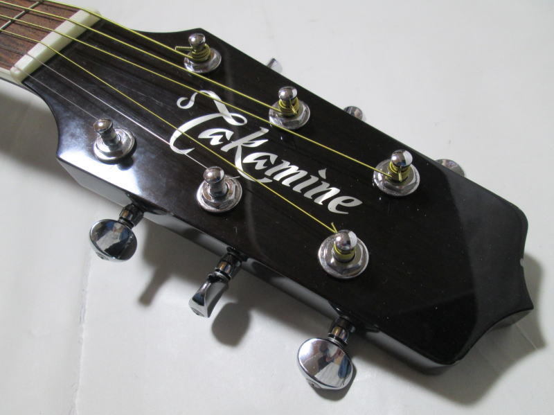 ★TAKAMINE PTU121C GBB★ タカミネ 100シリーズ エレアコ アコースティックギター (ジャンク扱い品)_画像3