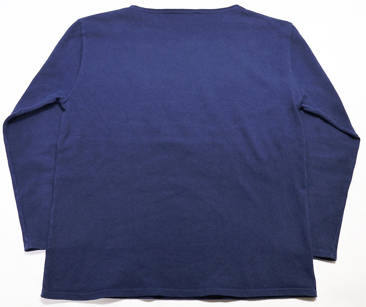 SAINT JAMES L'ATELIER (セントジェームス アトリエ) BASQUE SHIRT / バスクシャツ MARINE size T5 / カットソー / ネイビー_画像2