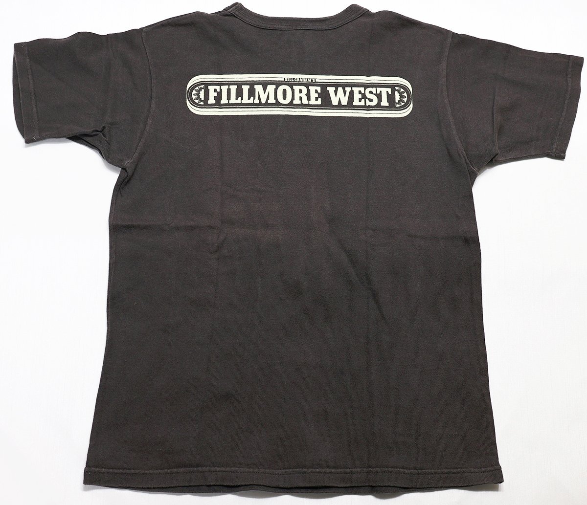 Bootleggers (ブートレガーズ) Rock Tee - FILLMORE WEST - / フィルモアウエスト ロックTシャツ ブラック size S / フリーホイーラーズ_画像2