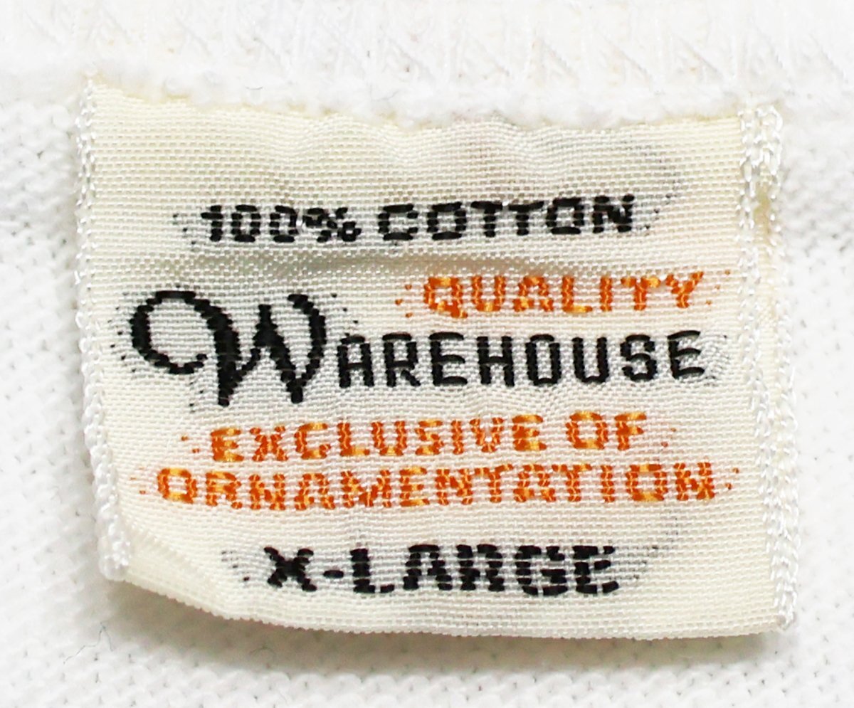 Warehouse (ウエアハウス) Lot 4601 - POCKET TEE / ポケットTシャツ 無地 美品 オフ size XLの画像5