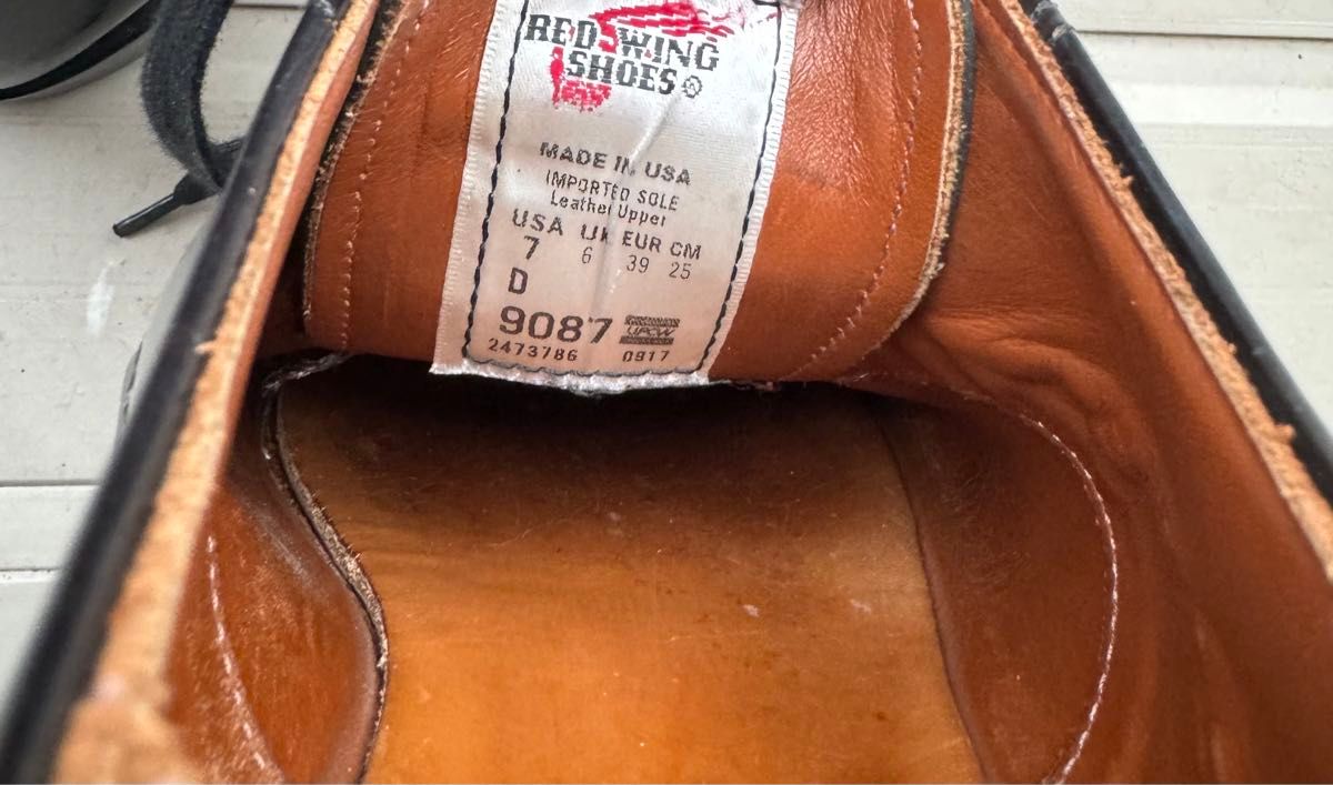 最終価格 REDWING 9087 サイズ7 ミルワン レッドウィング|Yahoo 最終価格 REDWING 9087 サイズ7 ミルワン レッドウィング|Yahoo