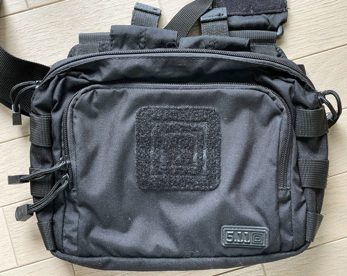 5.11 TACTICAL 2-Banger Bag 56180 ブラック /5.11タクティカル ショルダーバッグ