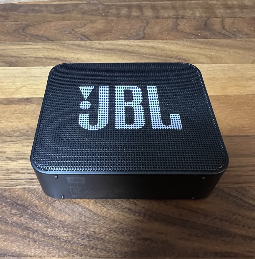 JBL GO2 Bluetooth スピーカー ブラック ポータブル ジェービーエル 防水(IPX7) 動作確認済