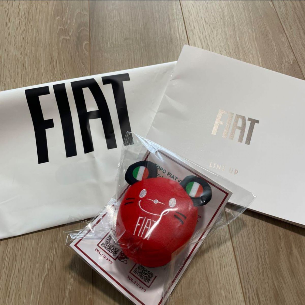 値下げ不可　新品　未使用 非売品　限定 FIAT フィアット　ぬいぐるみ