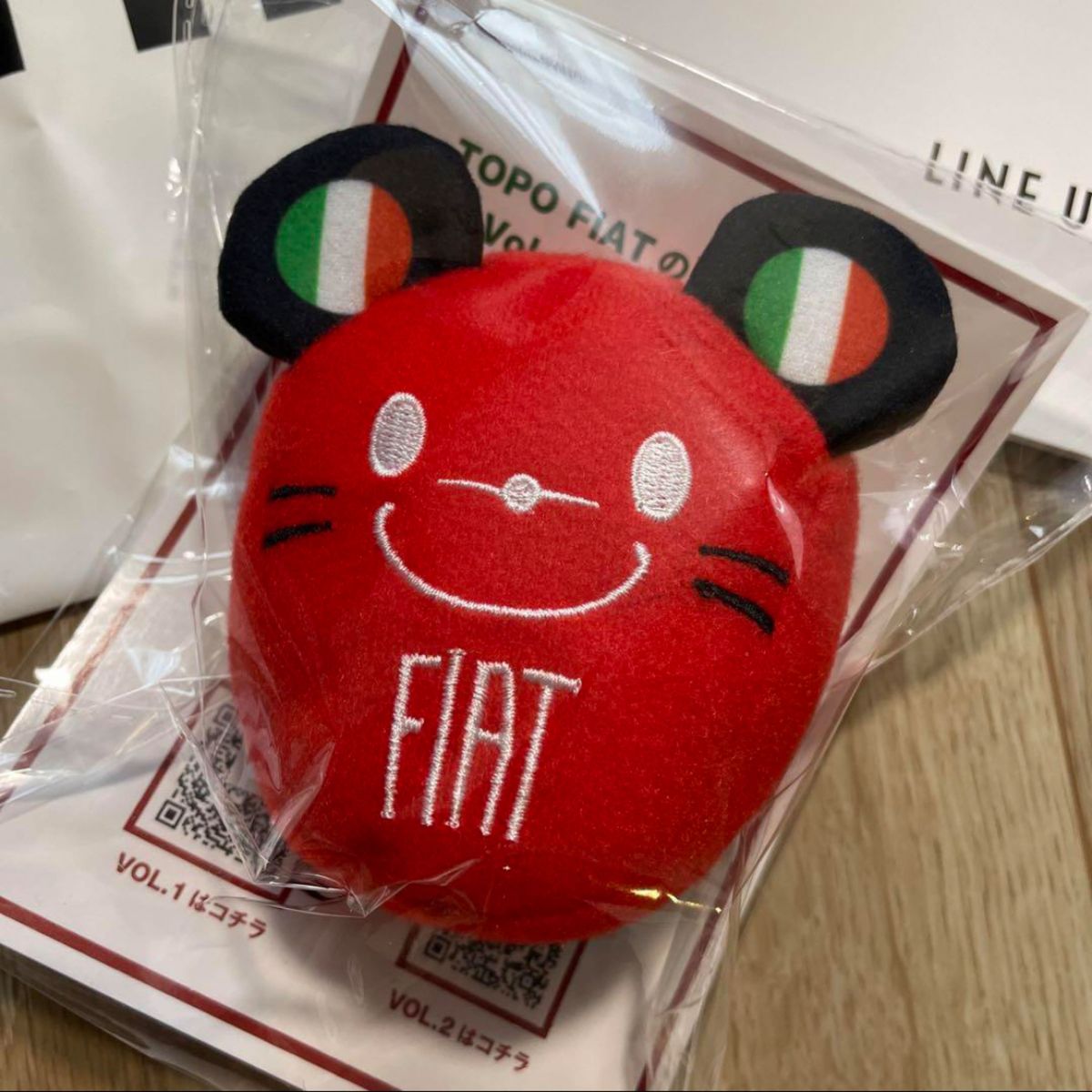 値下げ不可　新品　未使用 非売品　限定 FIAT フィアット　ぬいぐるみ