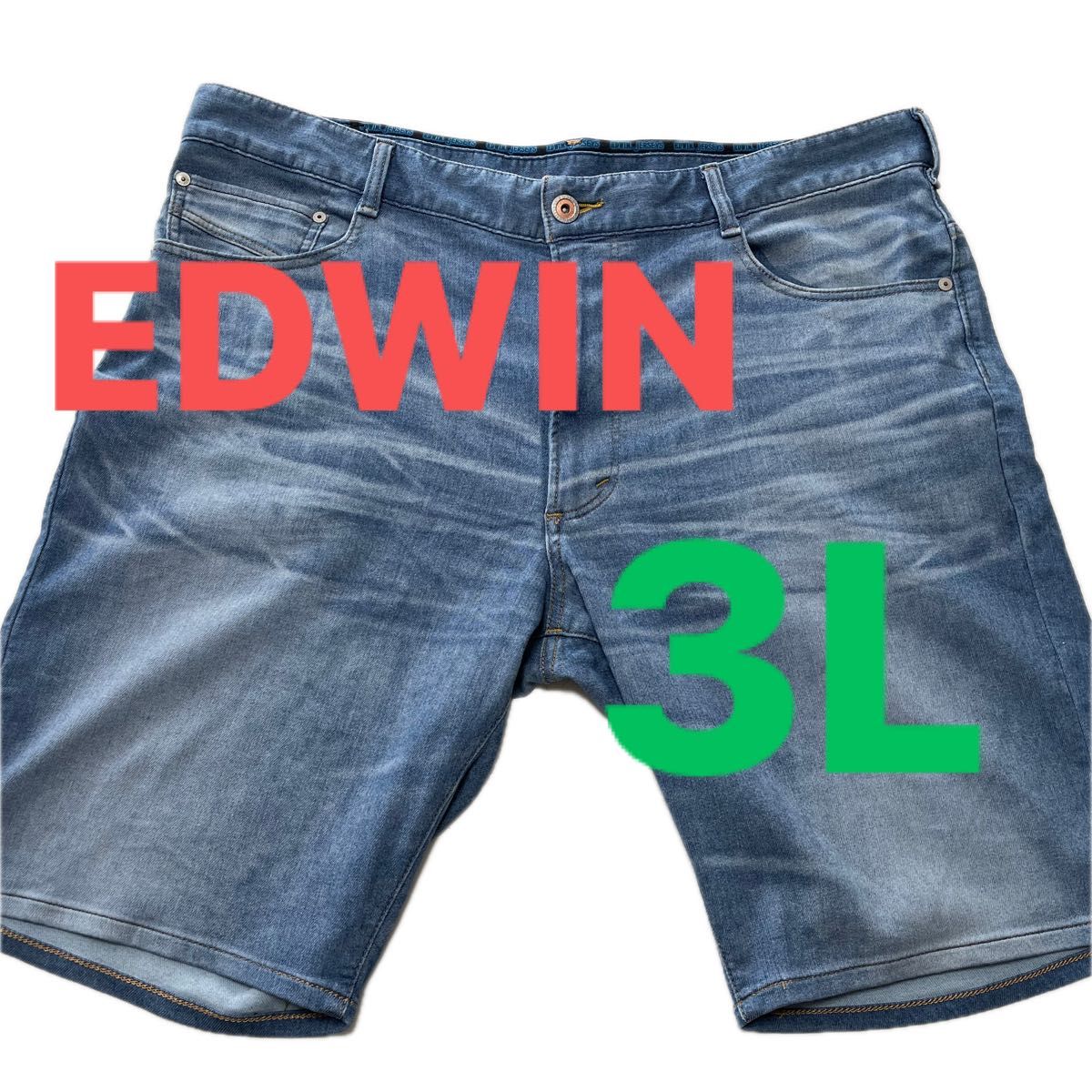 EDWIN エドウィン ER263S  ストレッチ デニム ショート パンツ ジーンズ  3L