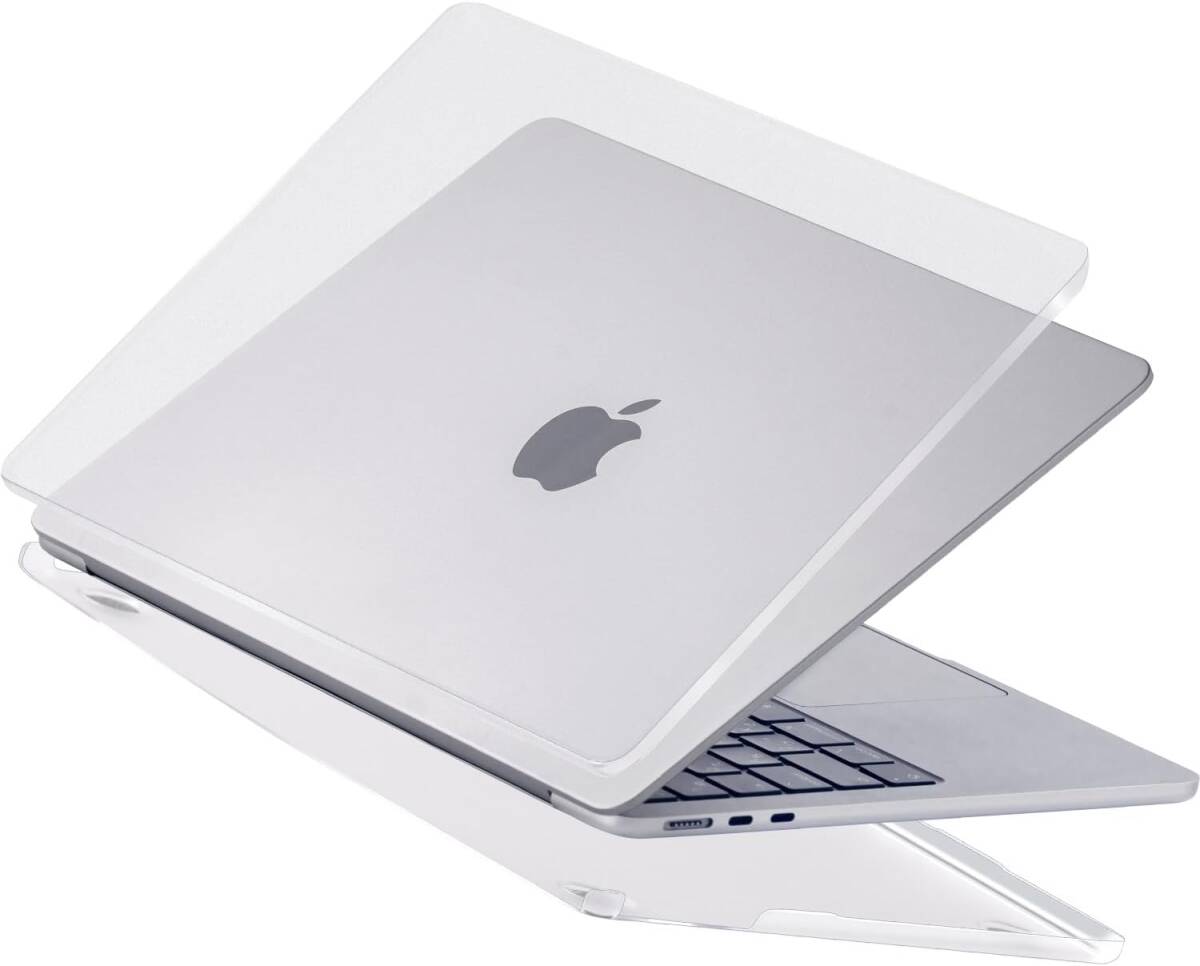 MacBook Air 13インチ M3 / M2 ケース 2024 2022 カバー クリアカバー A3113 A2681 HOGOTECH_画像1
