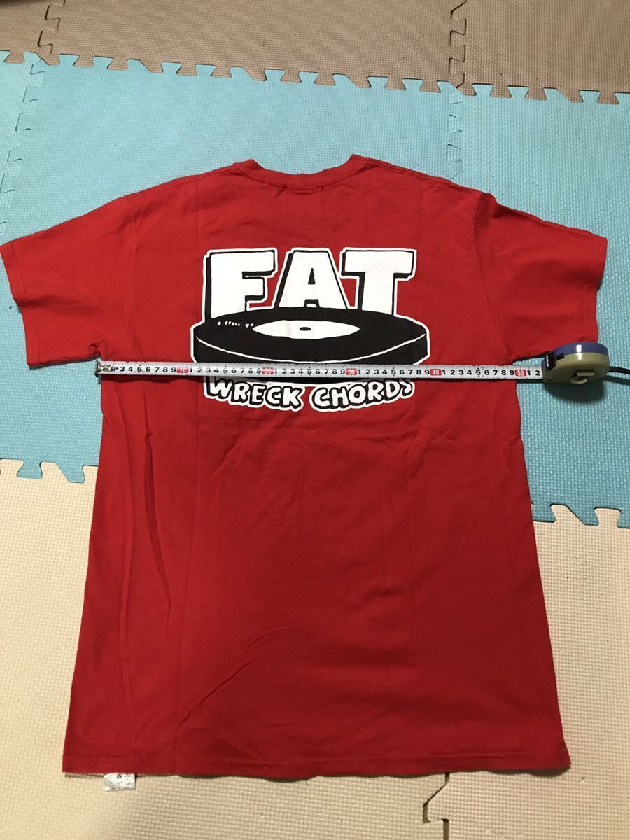 ★最終価格★Hi-STANDARD FAT WRECK CHORDS ピザオブデス Tシャツ ハイスタ 横山健 ホワイト Mサイズ USED レア_画像3