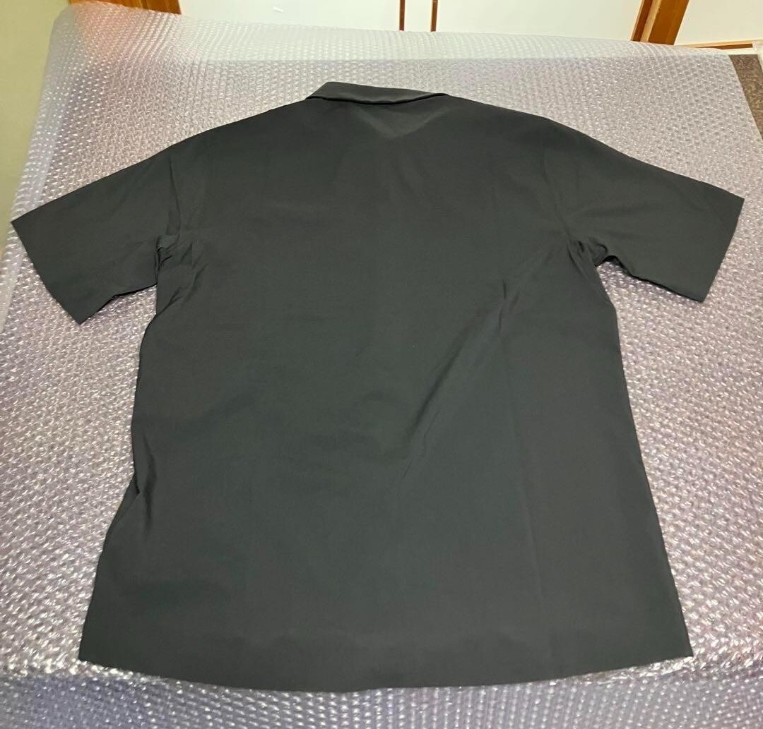 希少 新品未使用 廃盤モデル arc'teryx skyline ss shirt black アークテリクス シャツ 半袖 スカイライン Tシャツ beta atom S M Lの画像5