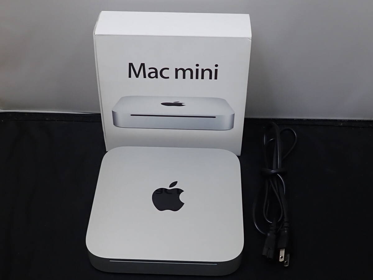 Apple Mac Mini A1347 MC270J/A Core 2 Duo 3GB 1TB_画像1