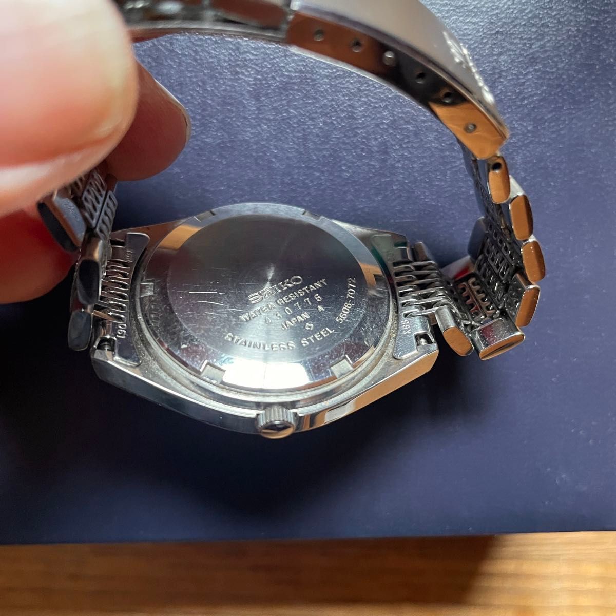 【未使用品】SEIKO セイコーロードマチック 5606-7072 腕時計 アンティーク ヴィンテージ