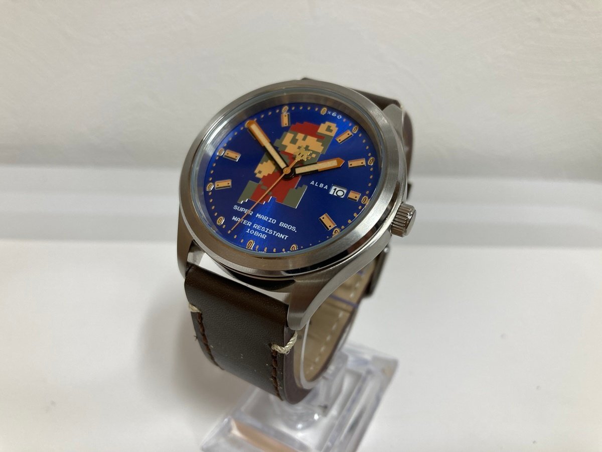 SEIKO　セイコー　ALABA　アルバ　Y675-KWEO　 スーパーマリオ　自動巻腕時計_画像1
