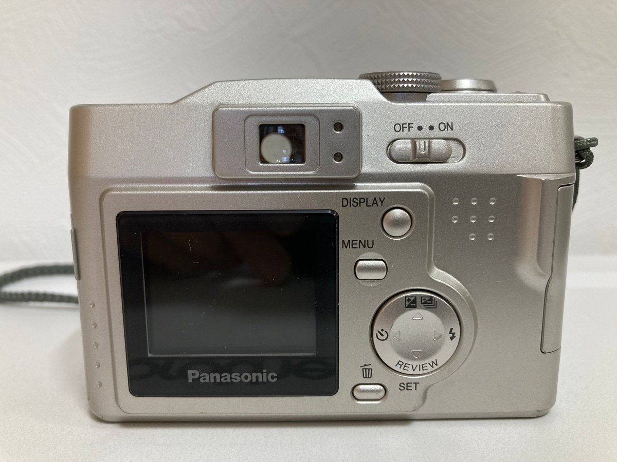 【ジャンク扱い！】【現状渡し】Panasonic パナソニック ルミックス コンパクトデジカメ DMC-LC33LUMIX_画像3
