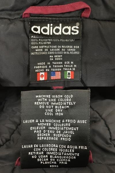 130B adidas アディダス Jacket ジャケット ナイロン アウター 古着 アメカジ【中古】_画像9