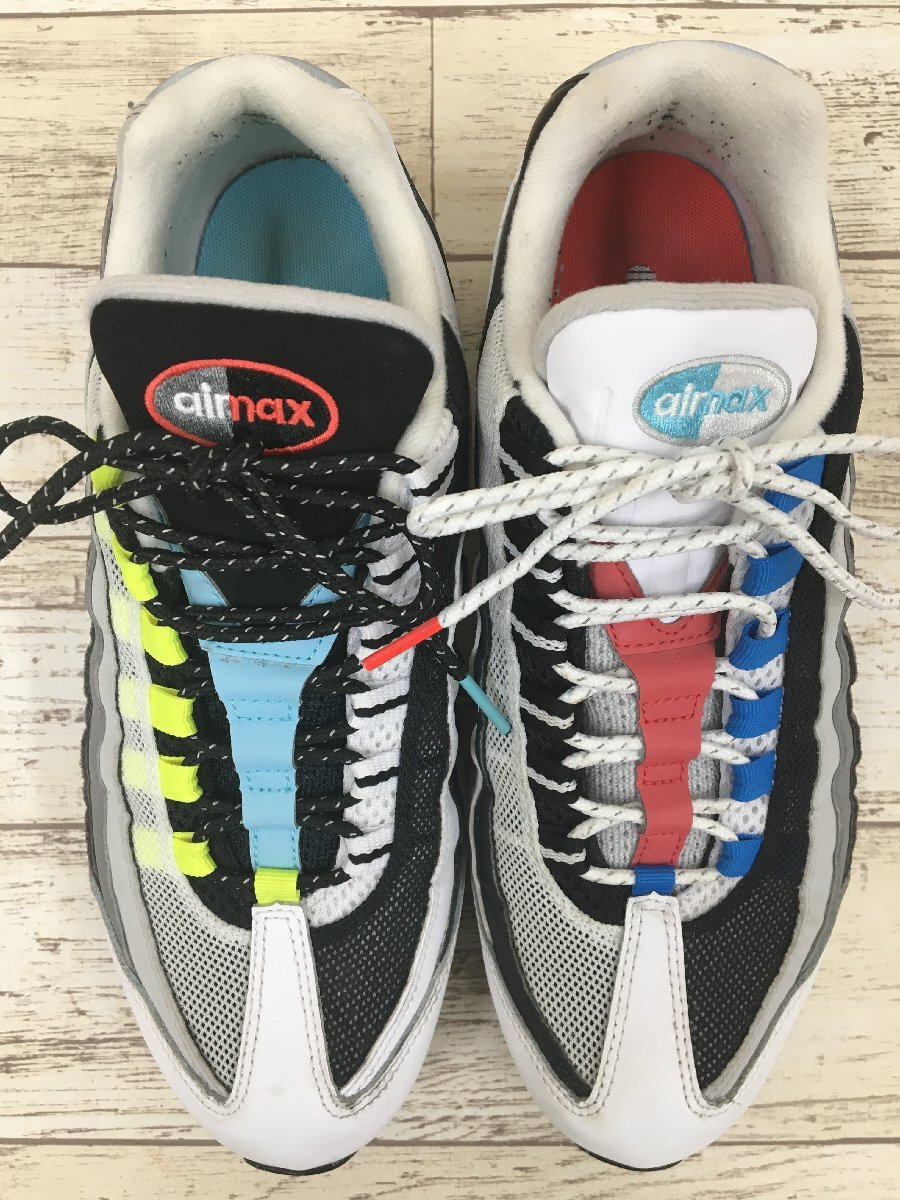 148B NIKE AIR MAX 95 Greedy 20 ナイキ エアマックス CJ0589-001【中古】_画像6