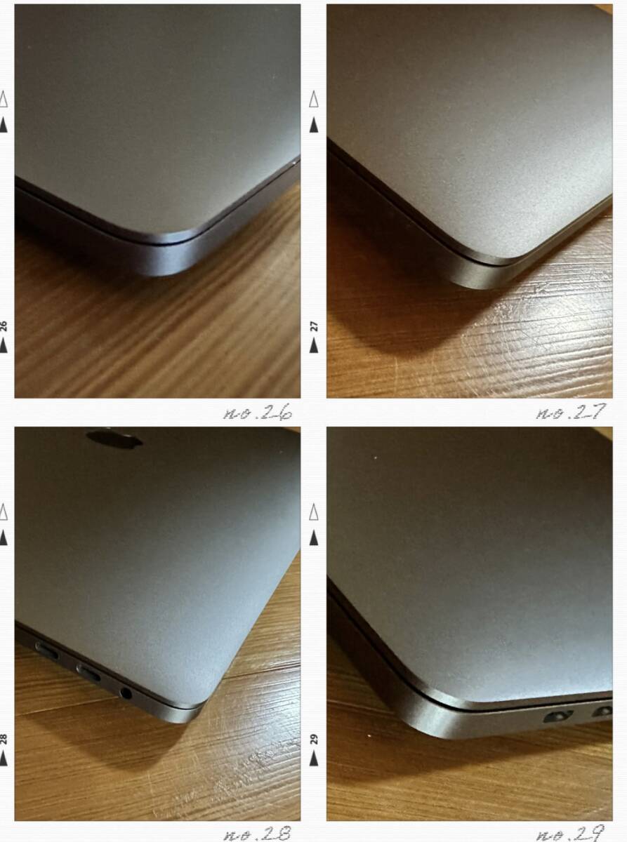 MacBookPro 15インチ MV912J/A 2019 Space Gray RAM16GB SSD512GB 美品_画像7