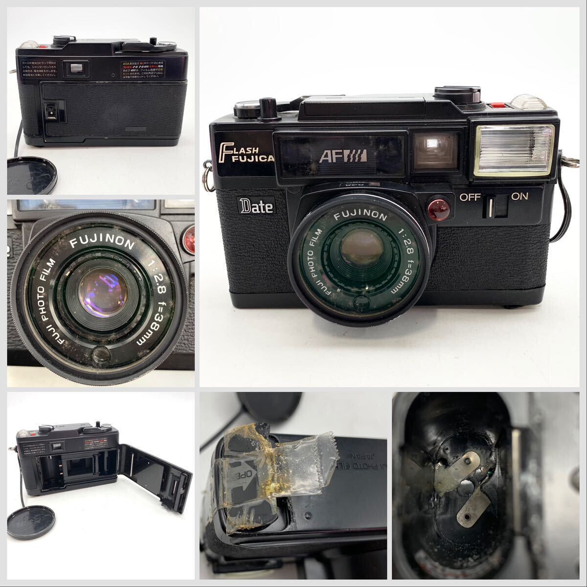 FN12341R【1000円スタート!!】OLYMPUS-PEN Canon PENTAX FUJICA フィルムカメラ カメラ 5点セット【まとめ売り】_画像6