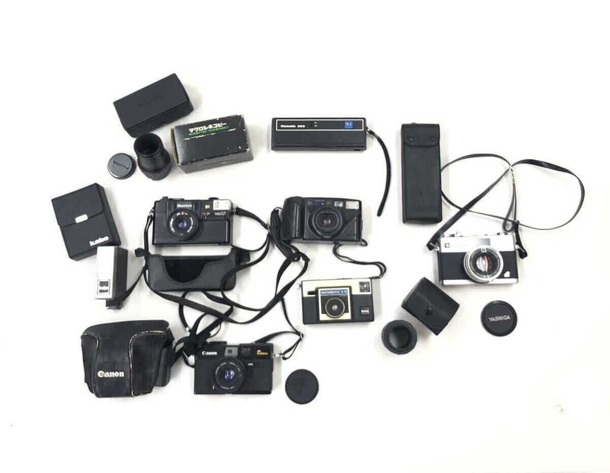 FN12352U【1000円スタート!!】Canon YASHICA Konica Mamiya フィルムカメラ カメラ kako ストロボ【まとめ売り】_画像1