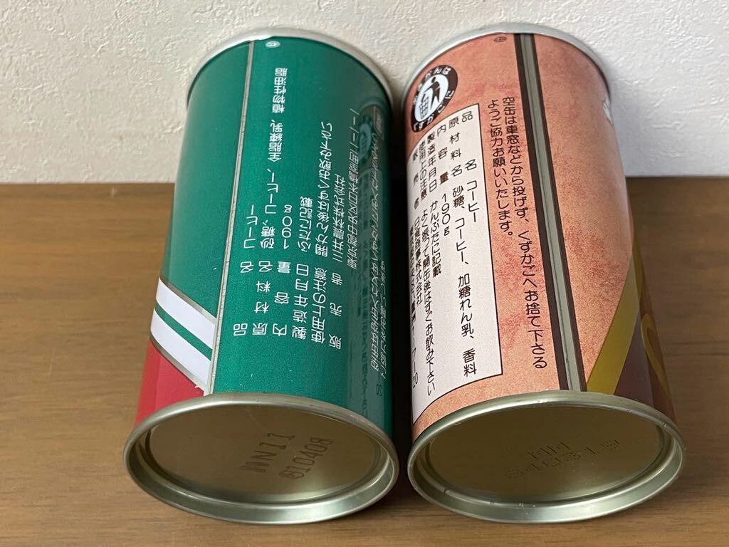 2点 セット 昭和レトロ 空き缶 コーヒー缶 日東紅茶 日食商事 コーヒー まとめ 空缶_画像5