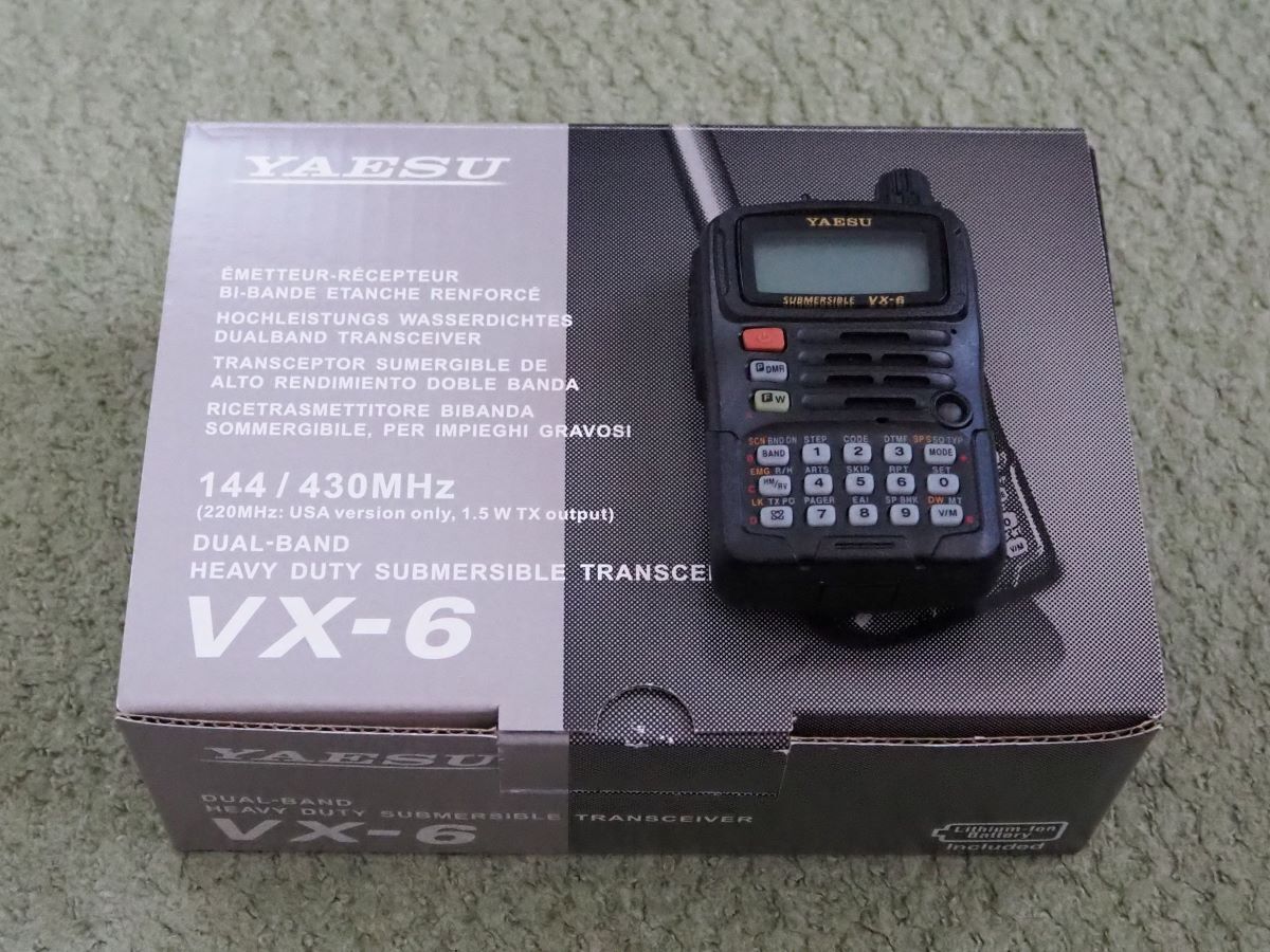 yaesu Yaesu VX-6 guarantee remainder equipped used beautiful goods 