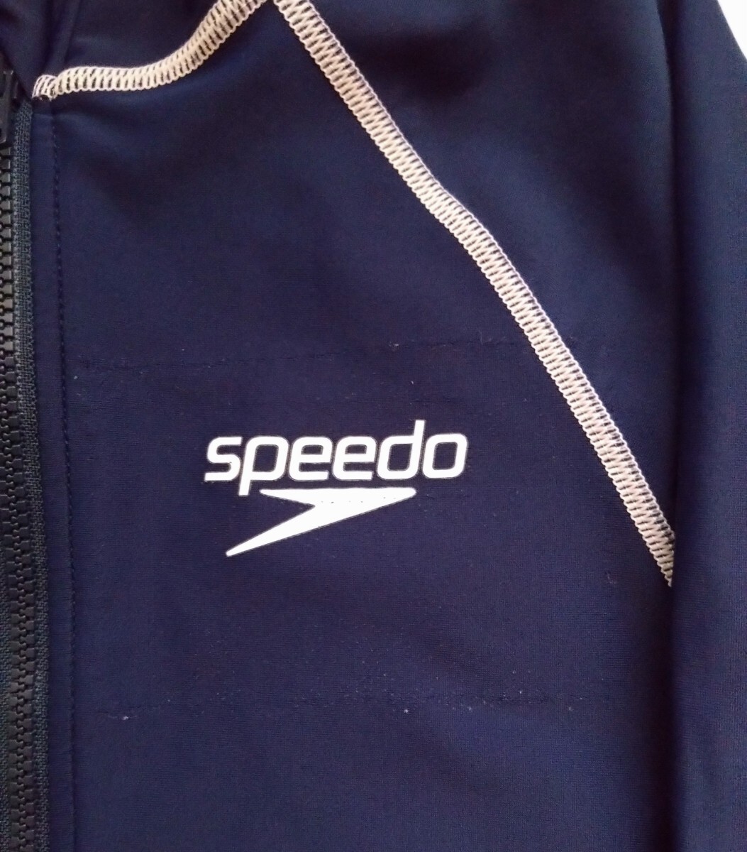 speedo Speed Rush Guard long sleeve 120 navy school school pool 