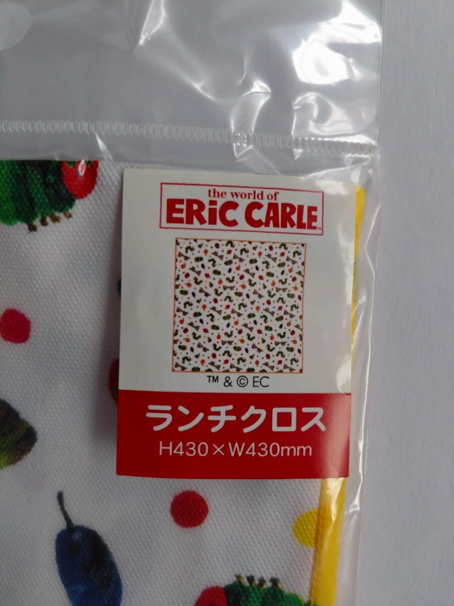 はらぺこあおむし　エリックカール　ランチクロスM フルーツ柄　Eric Carle　日本製　綿100%　絵本　学研ステイフル_画像2