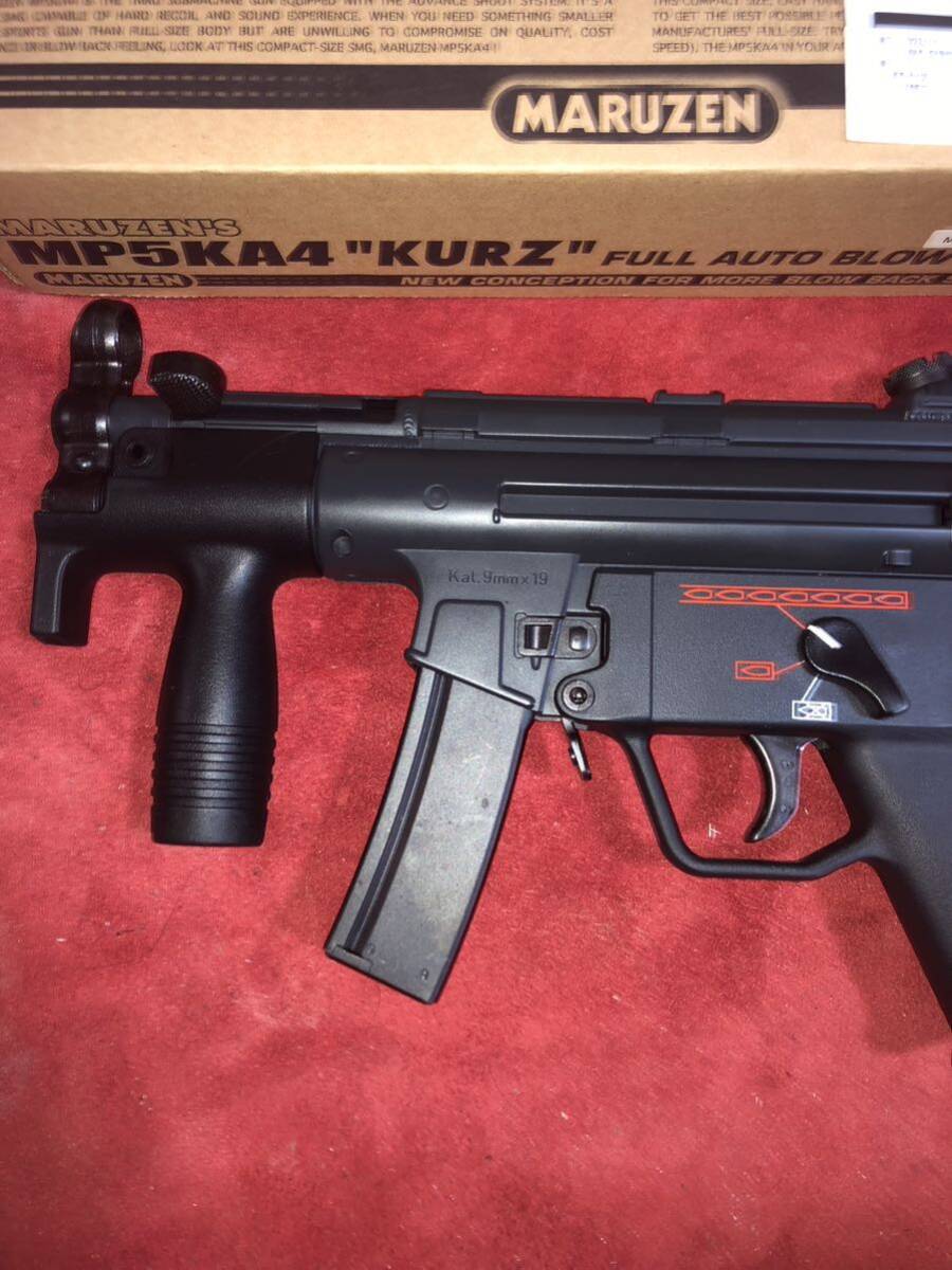 マルゼンMP5KA4クルツ(フルオートブローバック)(ジャンク品)作動不良(部品取り)_画像3