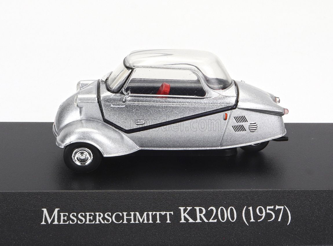 1/43 メッサーシュミット KR200 1957 シルバー Messerschmitt KR200 アルタヤ ミニカー_画像3