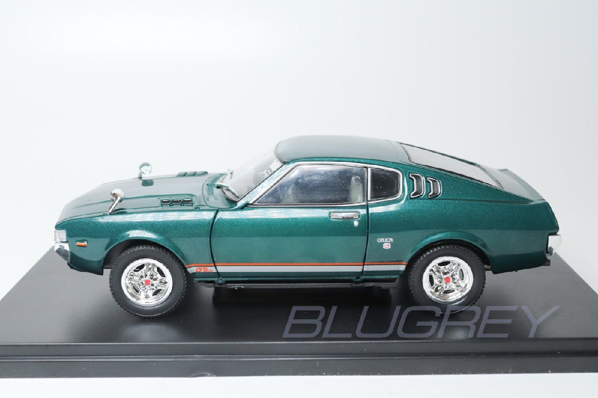 【アウトレット】WHITEBOX 1/24 トヨタ セリカ リフトバック 2000GT 1973 RHD ダークグリーン Toyota Celica LB WB124142の画像4