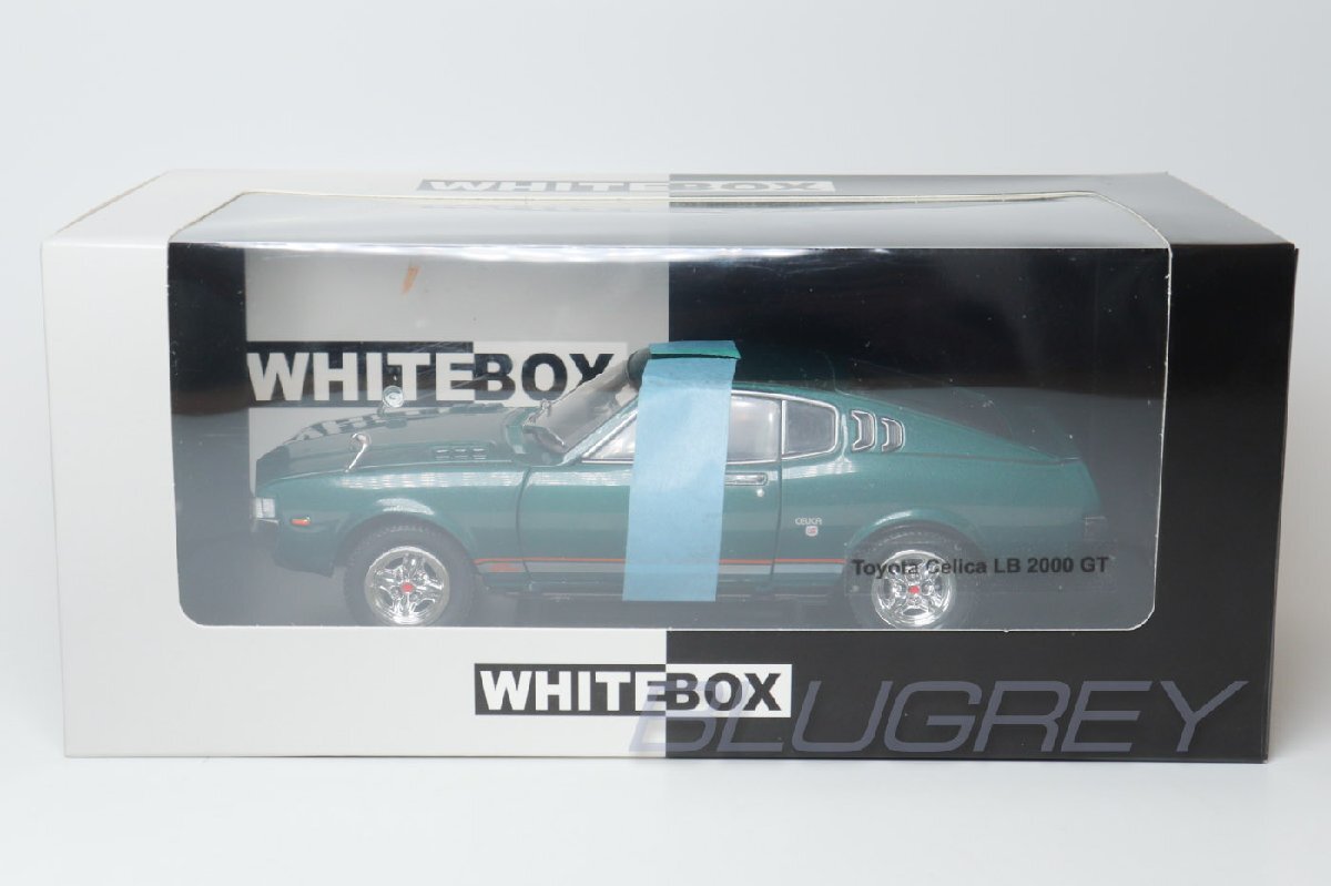 【アウトレット】WHITEBOX 1/24 トヨタ セリカ リフトバック 2000GT 1973 RHD ダークグリーン Toyota Celica LB WB124142の画像7