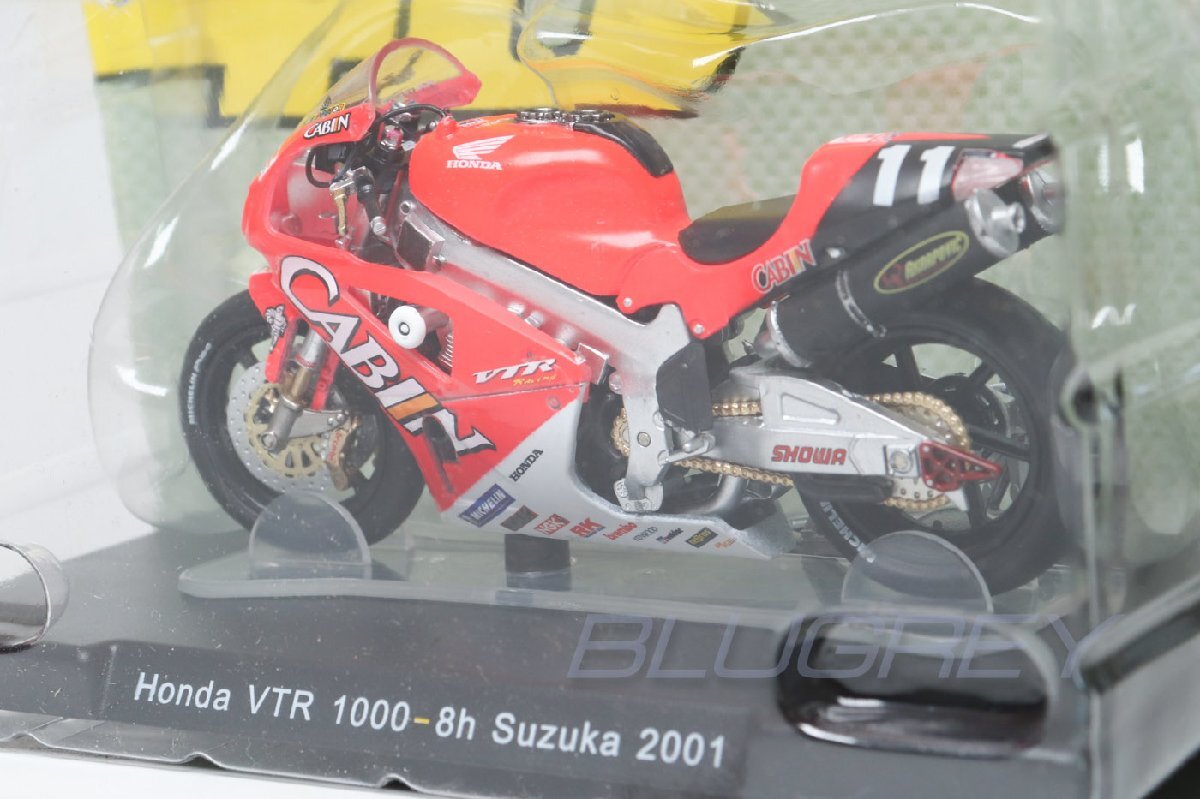 1/18 ホンダ VTR 1000 ガナドール 鈴鹿8耐 2001 #11 ロッシコレクション モトGP Rossi Collection Honda バイク_画像3