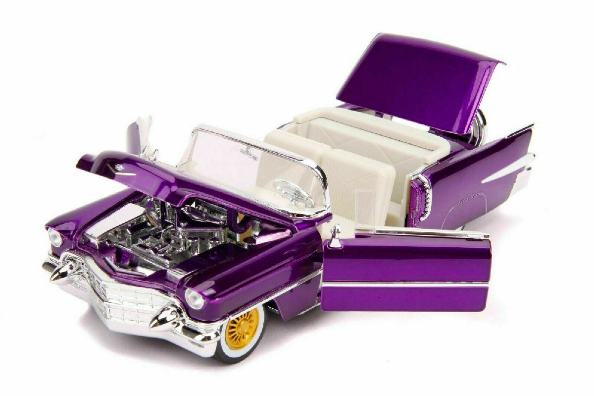 JADA TOYS 1/24 キャデラック エルドラド 1956 with エルビス プレスリー フィギア Cadillac Eldorado Elvis Presley ミニカー_画像4