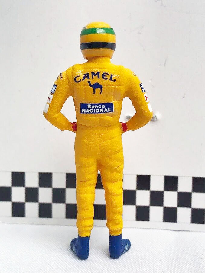 Cartrix 1/43 F1 ドライバー フィギア アイルトン・セナ 1987 ロータス ホンダ Ayton Senna Lotus HONDA Figure レジンモデル_画像3