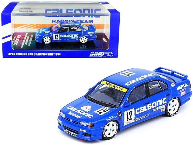 イノモデル 1/64 日産 プリメーラ P10 JTCC カルソニック 1994 INNO64 NISSAN PRIMERA CALSONIC ミニカー_画像1