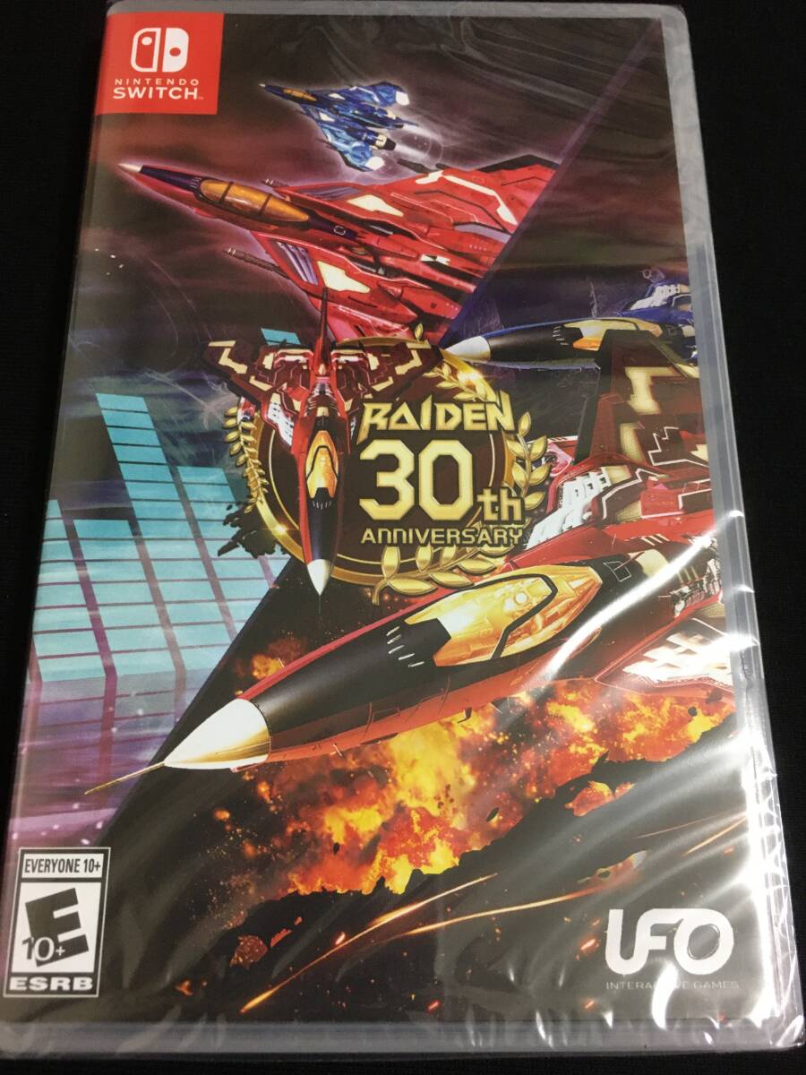 国内未発売 雷電V 収録 ☆ 海外版Switch Raiden 30th 国内未発売 雷電V 収録 ☆ 海外版Switch Raiden 30th